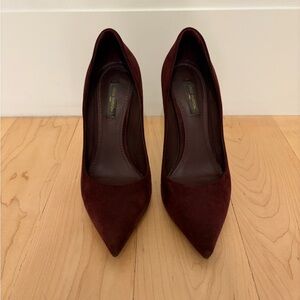 Louis Vuitton Burgundy Red Women's Pumps